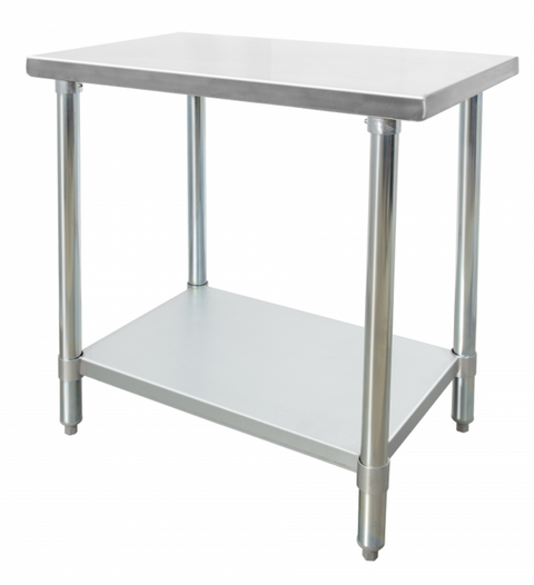 Work Table WT-2424-E-16 Enhanced 24"D x 24"W Work Table with Galvanized Underself