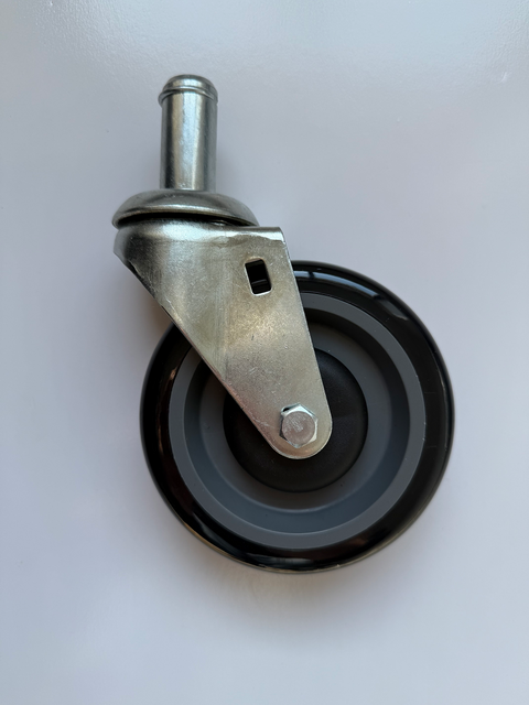 Enhanced SS & Equipment E-PPPURSC-5B 5" Swivel Caster with Brake for Shelf Post