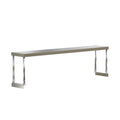 E-OS-1472 Enhanced Single over shelf, 14"x72"x32" high, Stainless Steel-Enhanced Stainless Steel