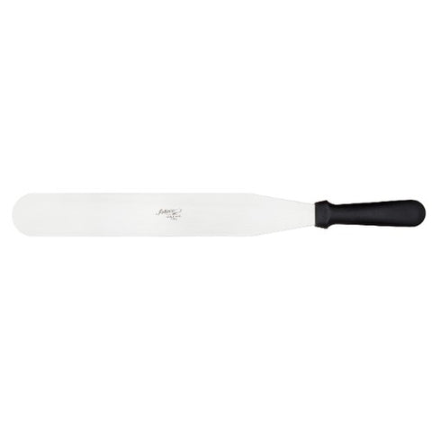 Ateco 1314 14" Blade Straight Icing Spatula with Black Plastic Handle