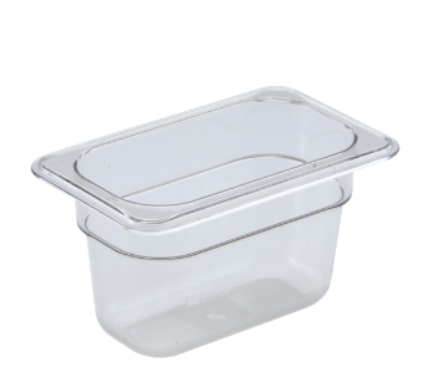 EFP94C Cresco Resco Food Pan 1/9, 4" Deep, clear