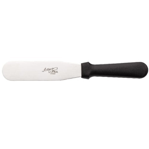 Ateco 1306 Straight Icing Spatula with 6-Inch Stainless Steel Blade and Plastic Handle