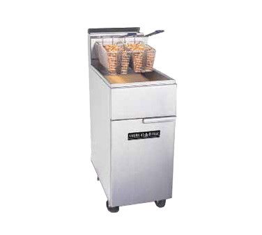 AF35/50LP American Range Liquid Propane 50 Lb. Fryer