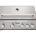 MK04SS304 Thor Kitchen. 32 Inch 4-Burner Gas BBQ Grill with Rotisserie-Thor Kitchen