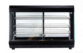 E-HW-136-1 BLK Enhanced Pass Through Heated case, 36" wide