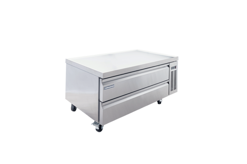 Enhanced Refrigeration ECB-52-HC 52-Inch Refrigerated Chef Base with 2 Drawers
