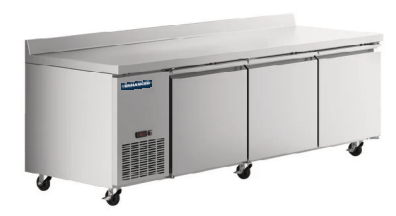 EWT-92R-HC Enhanced Worktop Refrigerator 92"-Enhanced Refrigeration