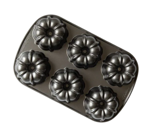 50624 Nordic Ware Bundtlette Cake Pan 6-Cup-NORDIC WARE