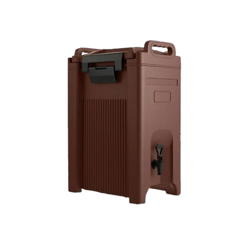 Cresco Resco EIDD-5BR Insulated Beverage Dispenser, 5-Gallon, Brown