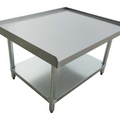 E-ESG-3018-316 Enhanced 18" Equipment Stand with Galvanized Undershelf-Enhanced SS & Equipment