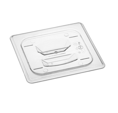 EFPL60C Cresco Resco 1/6 Size Polycarbonate Lid Solid, Clear
