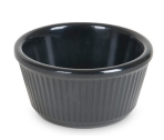 5107-Black Clipper 4 Oz. Melamine Ramekin, Black - EA