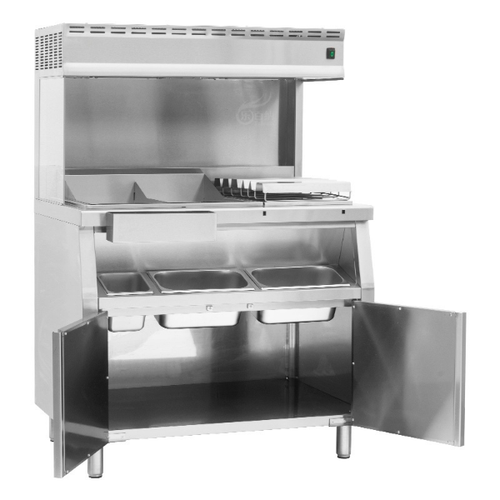 New - Enhanced Fry Warmer / Dump Station