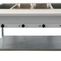 NH-4-240-SS Enhanced Steam Table 4 Open Wells 240v-Enhanced Stainless Steel