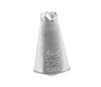 Ateco 106 Drop Flower Pastry Tube / Piping Tip