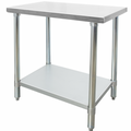 E-WTG-3024-418 Enhanced Worktable 30"x30"-Enhanced SS & Equipment
