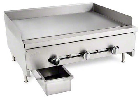 EHDG-60-T Enhanced 60" Thermostatic Gas Griddle-Enhanced Gas Equipment