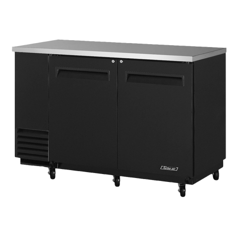 TBB-2SB-N6 Turbo Air 59" 2-Section Back Bar Refrigerator