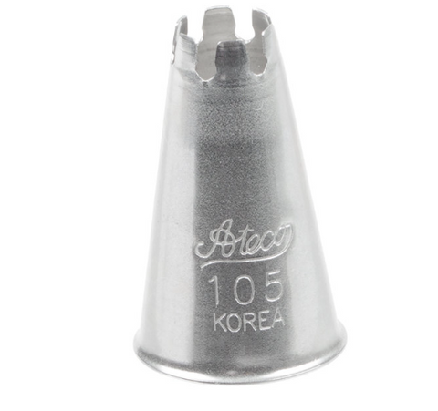 Ateco 105 Drop Flower Piping Tip