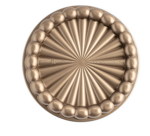 83577 Nordic Ware Charlotte Cake Pan, Round, toffee-NORDIC WARE
