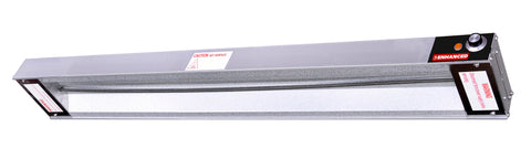 Enhanced Parts & Accessories ENSW72I-2 Strip Warmer 72" Infinite Switch 208V 1725W with Angle Brackets NSF