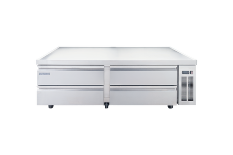 Enhanced Refrigeration ECB-72-HC 72" Refrigerated Chef Base with 4 Drawers