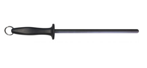Master Grade ST-2500 Non-Impact Black Ceramic Honing Rod, 11-Inch, 8 Mohs