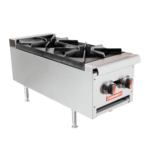 EGHP-2L Enhanced 12" Hotplate, 2 Burner
