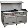 ER6-24G Enhanced 60" 6-Burner Range w/ 24" Grill & (2) Ovens-Enhanced Gas Equipment