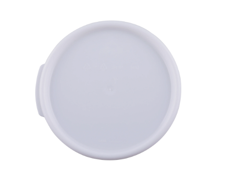 ERCL1T Cresco Resco Round Lid For 1 qt Round Container, Translucent-Enhanced Smallwares