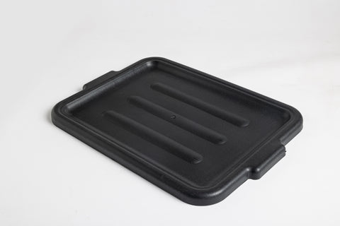 TUBLIDBLK Enhanced Bus tub lid, black, 20"x15\" polyethylene