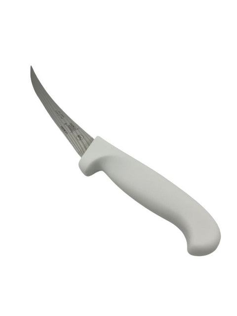 KWBONE6FC Cresco Resco KNIFE BONING 6" FLEXIBLE CURVE, WHITE HANDLE-Enhanced Smallwares