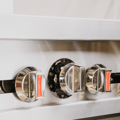 ER-4 Enhanced RANGE 24" , 4 OPEN BURNERS