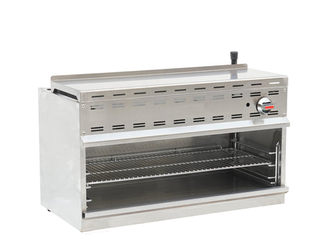 Enhanced Gas Equipment ERCM-36 36" Cheese Melter, 30,000 BTU, Natural Gas