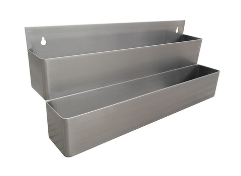 E-DSR3-24B Enhanced Double speed rail 8"X24"X10-1/2"H, SS