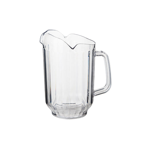 Cresco Resco WP603SPC Water Pitcher, 60 oz., 3-Spout, Clear