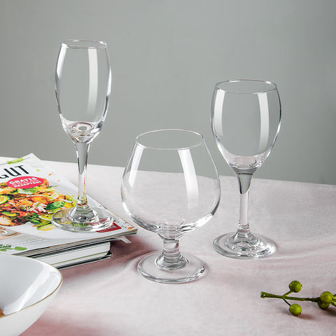 R1806LB Enhanced 5 Oz. Flute Glass - 1 Dozen-Enhanced Glassware