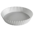 PFT-102 Fat Daddio's Fluted Tart Pan Removable Bottom, 10 in x 2 in-Fat Daddios
