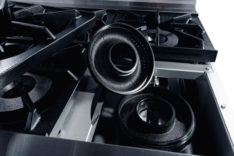 Enhanced Gas Equipment ER-6 Enhanced 36" 6-Burner Gas Range with Oven