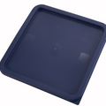 ERSL121822B Cresco Resco Square Lid For 12, 18 & 22 qt Container, Blue-Enhanced Smallwares