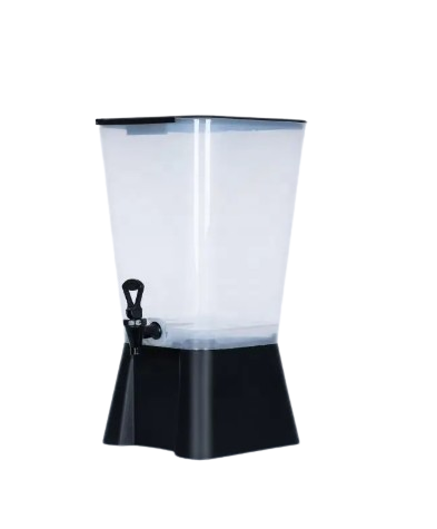 176BD5BK Cresco-Resco Beverage Dispenser, 5 Gallon, Black Base-Enhanced Smallwares