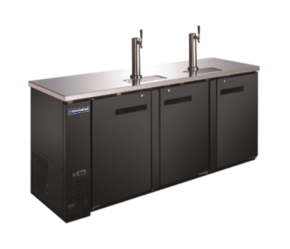 EDD-4-HC Enhanced Draft Beer Dispenser, 2-Towers-Enhanced Refrigeration
