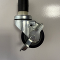 E-PPPUPESC-3SB Enhanced 3" Casters with Brakes - EA-Enhanced SS & Equipment