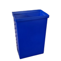 IB10BLU Enhanced Replacement Ingredient Bin, 10 Gal., (lid not included) Blue-Enhanced Smallwares