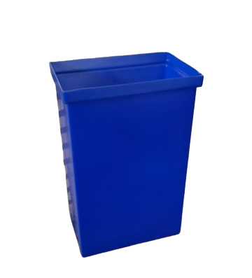 IB10BLU Enhanced Replacement Ingredient Bin, 10 Gal., (lid not included) Blue-Enhanced Smallwares