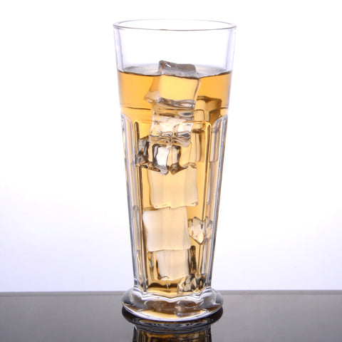IC-17 Enhanced 14 Oz. Pilsner Glass - 2 Dozen-Enhanced Glassware