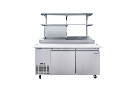 Enhanced SS & Equipment E-DOS-PT1460 Stainless Steel Over Shelf