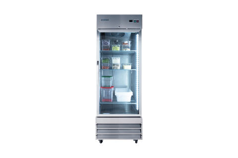 Enhanced Refrigeration ERS-23RG-HC 23 Cu. Ft. Single Solid Door Reach-In Refrigerator