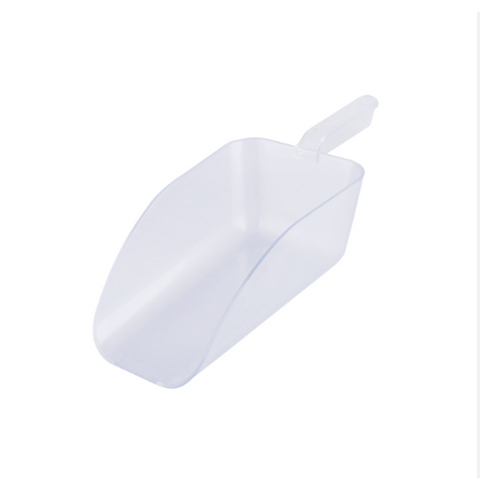 EIS-64C Cresco Resco Ice Scoop, 64 oz., Clear-Enhanced Smallwares