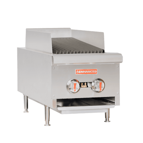 EHDCB-14 Enhanced 14" Gas Charbroiler-Enhanced Gas Equipment